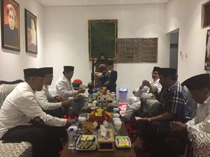 Awali 2018, Gus Ipul-Azwar Anas Temui Pimpinan Tarekat