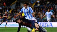 Martin Demichelis meninggalkan Bayern Munich untuk menerima pinangan Malaga pada 2011. Dia mengantarkan Malaga mencapai posisi terbaik di La Liga, dengan finis keempat di musim 2011/2012. (Foto: David Ramos/Getty Images)