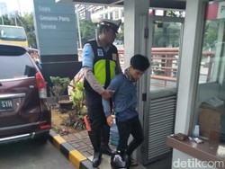 Masuk Busway, Pemotor yang Tabrak Polisi Akui Hendak Pakai Ganja