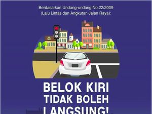 Belok Kiri Boleh Langsung? Dulu Bisa, Sekarang Sudah Dilarang Belok Kiri Boleh Langsung? Dulu Bisa, Sekarang Sudah Dilarang