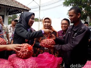 Wah, PNS dan Polisi Brebes Borong Bawang Merah