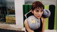 Gaya Mahmud Cantik Kirana Larasati Saat Lagi Olahraga