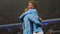 Kemenangan atas Watford menunjukkan bahwa City kini belum terkalahkan dalam 22 pertandingan Premier League. City turut mengembalikan keunggulan 15 poin dari rival terdekatnya, Manchester United. (Foto: Jason Cairnduff /Action Images via Reuters)