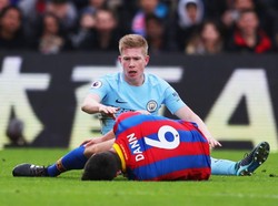 Usai Tekel De Bruyne, Dua Pemain Palace Ini Absen Sampai Akhir Musim