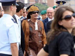 Warga Libya Rayakan Jatuhnya Rezim Muammar Khadafi