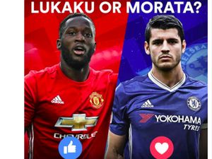 Giliran Morata Jadi Korban Meme Lucu Bersama Lukaku
