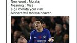 Mandul Lawan Arsenal, Morata pun Jadi Sasaran Ejekan