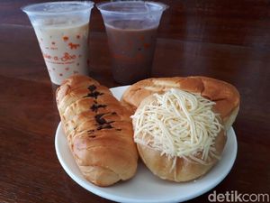 Bake-a-Boo: Enaknya Ngemil Es Kopi Susu Plus Donat Keju Kekinian