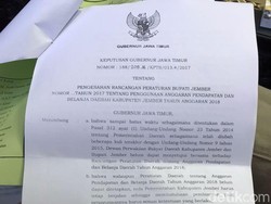 RAPBD Jember Belum Juga Dibahas, Gubernur Jatim Keluarkan SK