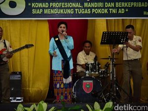 Jadi Istri Mayjen TNI Agus, Ini Penampilan Terkini Bella Saphira