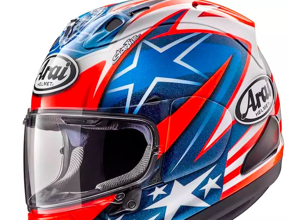 Helm Spesial dari Arai untuk Kenang Nicky Hayden