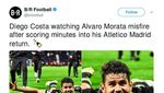 Mandul Lawan Arsenal, Morata pun Jadi Sasaran Ejekan