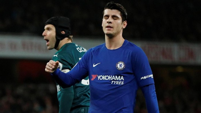 Conte Sebut Morata Tak Beruntung, tapi...