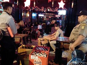 Razia Kafe di Prawirotaman Yogya, Petugas Sita Ribuan Botol Miras