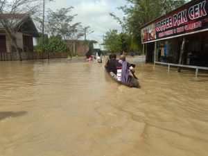 23 Desa di Aceh Utara Dikepung Banjir, Warga Kekurangan Makanan