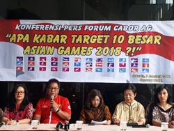 5 PB di Forum Cabor  Pertanyakan Pemangkasan Anggaran Asian Games 2018