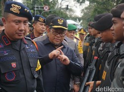 Pilkada Serentak, Brimob Polda Jabar Jaga Area Rawan Konflik