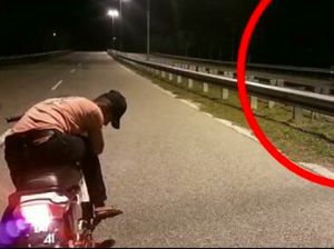 Seram, Ada Motor Jalan Sendiri Tanpa Pengendara