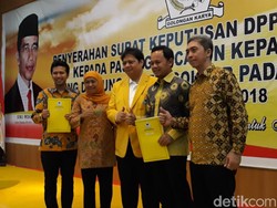 Golkar Serahkan Rekomendasi Pilgub ke Letjen Edy hingga Khofifah