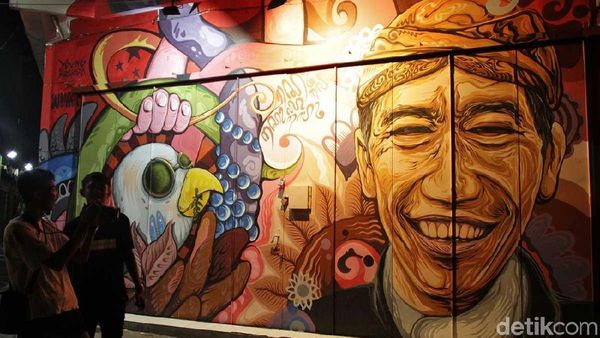 Foto: Akhir Pekan Ini, Lihat Mural Jokowi Sampai Kurt Cobain di Solo