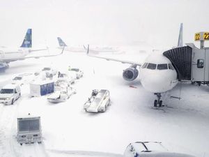 17 Orang Tewas dan 40 Ribu Penerbangan Batal Akibat Topan Bom di AS