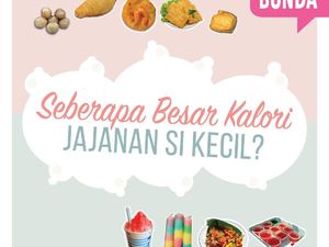 Cek di Sini, Bun, Kalori pada Jajanan Anak Sekolah