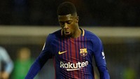Itulah penampilan keempat Dembele dalam balutan seragam Barcelona. Ia mengalami cedera hamstring pada bulan September 2017 lalu. (Foto: Octavio Passos/Getty Images)