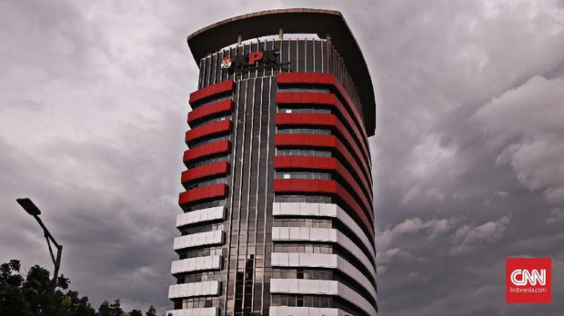 Gedung Merah Putih, gedung KPK, Jakarta.