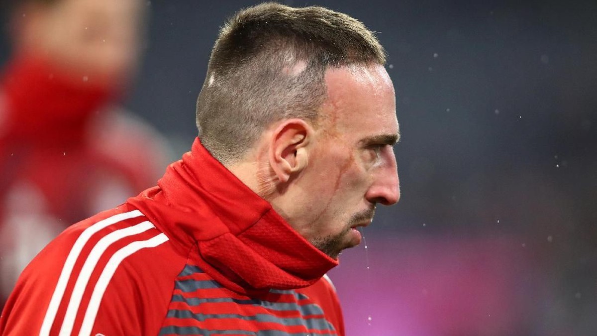 Franck Ribery diajak main di Liga Qatar (Michael Dalder/Reuters)