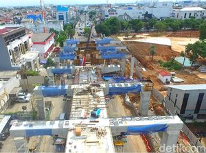 Pasang Girder Ditunda, Jakpro Masih Kejar LRT Jakarta Kelar Juli 2018 Pasang Girder Ditunda, Jakpro Masih Kejar LRT Jakarta Kelar Juli 2018
