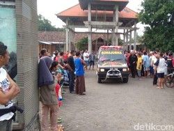Pencuri Motor di Sidoarjo Babak Belur Dihajar Massa
