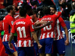 Diego Costa Cetak Gol dan Dikartu Merah, Atletico Kalahkan Getafe 2-0