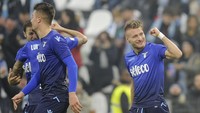 Di Serie A 2017/2018, Ciro Immobile (Lazio) adalah pemain tersubur untuk sementara dengan koleksi 29 gol termasuk tujuh gol dari titik putih. (Foto: Marco Rosi/Getty Images)