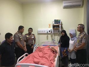 Kondisi Brigadir Rizal yang Dipukul Bandar Sabu Sudah Sadar