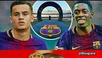 Meme ini menggambarkan kesedihan rival Barcelona, Real Madrid, yang justru kesulitan mendapatkan pemain buruannya. Sementara Barca mudah saja mendapat Coutinho dan Ousmane Dembele sebelumnya (Istimewa)