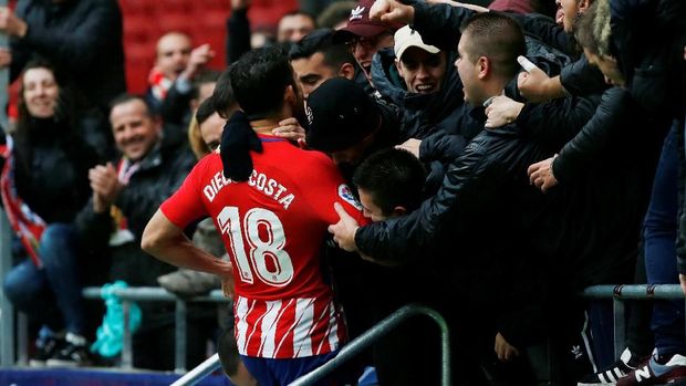 Banding Atletico atas Kartu Merah Diego Costa Ditolak