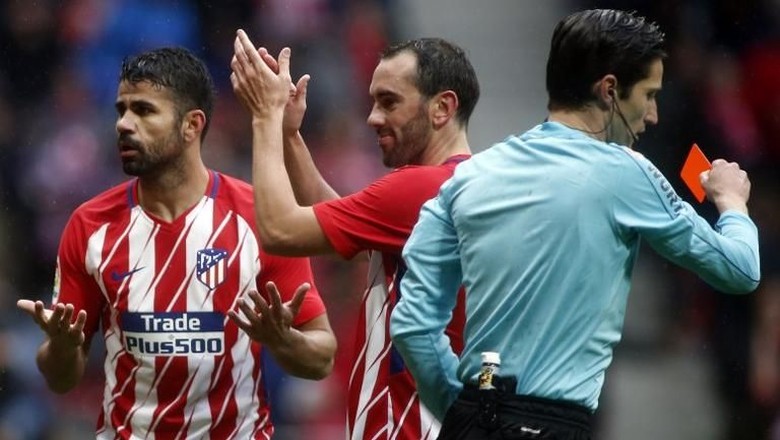 Banding Atletico atas Kartu Merah Diego Costa Ditolak Banding Atletico atas Kartu Merah Diego Costa Ditolak