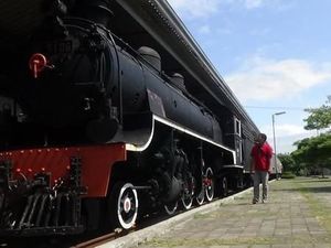 Lokomotif Zaman Old Ada di Ambarawa