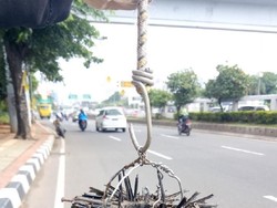 Ini Jalanan Jakarta Paling Rawan Ranjau Paku