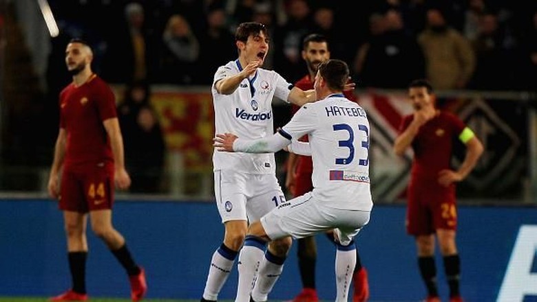 Roma Dikandaskan Atalanta di Olimpico Roma Dikandaskan Atalanta di Olimpico