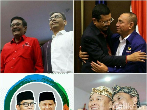 Sederet Kejutan di Last Minute Jelang Pendaftaran Pilgub 2018