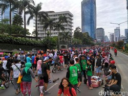 KPU Manfaatkan Car Free Day di Bekasi