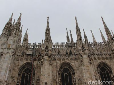 Foto: Katedral Megah Milan yang Dibangun Selama 600 Tahun