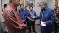 Momen SBY Beri Wejangan ke Ganjar Jelang Pengumuman Pilgub Jateng