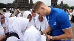 Timnas Islandia Melancong ke Candi Prambanan