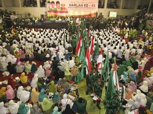 Harlah PPP ke-45 Berlangsung Meriah