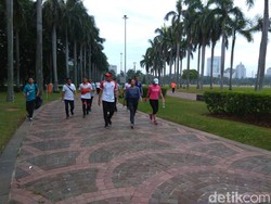 Sandi Jalan Pagi dan Makan Bubur Bareng Rini, Ini yang Dibahas