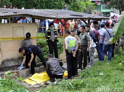 Mayat Pria Mengambang di Pemandian Umum Sukabumi