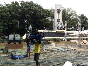 Tenda di Monumen Ambarawa Dibongkar, Deklarasi Sudirman Said Batal? Tenda di Monumen Ambarawa Dibongkar, Deklarasi Sudirman Said Batal?