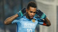 Alex Teixeira. Sejauh ini Shakhtar Donetsk masih jadi satu-satunya klub Eropa yang dibela pemain Brasil 28 tahun tersebut, setelah pindah ke Jiangsu Suning pada Januari 2016 dengan transfer sekitar 38 juta pound sterling. (Foto: Visual China/Getty Images)